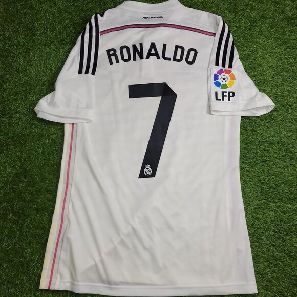 Cristiano Ronaldo Real Madrid 2014 2015 ADIZERO PLAYER ISSUE Soccer Jersey M - Picture 1 of 10